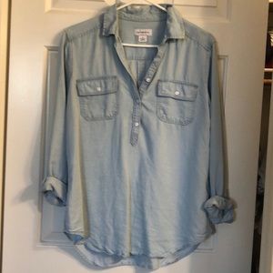 Liz Claiborne Denim blouse